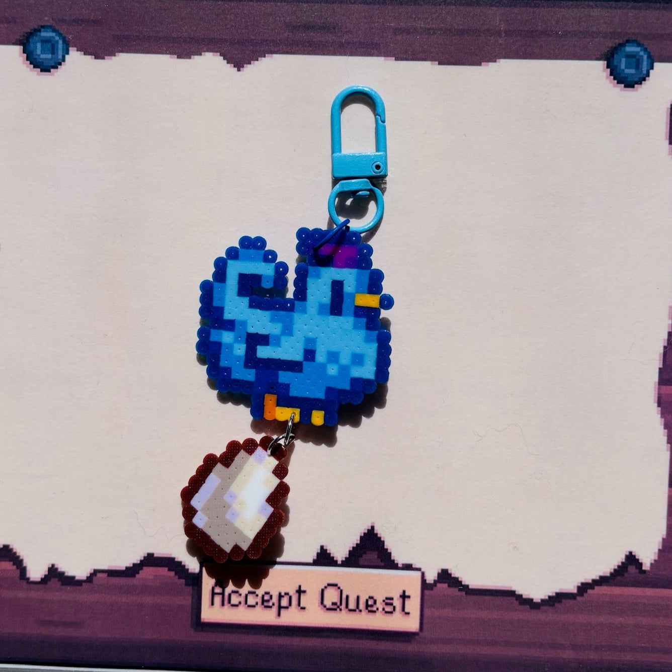 Stardew Valley Chicken Charm