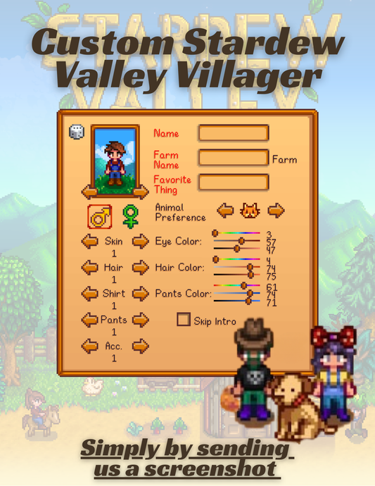 Customize Your Own Villager